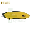 HEWER MultiSAFE HK-3901 刀片全自动退缩安全刀具标配HB-013碳钢圆角梯型刀片